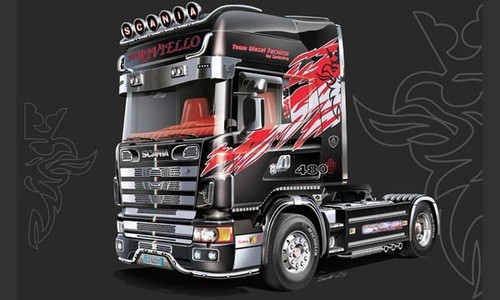 Italeri 3922 maquette scania - maquette,