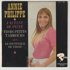ANNIE PHILIPPE   " J'AI TANT DE PEINE "   (EP 4 titres )