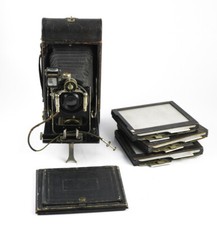 Ernemann HEAG XVI  avec Aplanat symétrial 9x12 cm rollfilm or plates 1909-1918