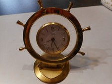 Ancien petit REVEIL " SOLO " mécanique fonctionne pendulette laiton