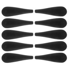  Lot de 10 cintres noirs