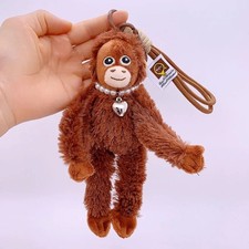 Pendentif peluche petit singe