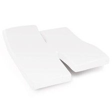Alèse protège-matelas 140 x 190 cm imperméable lit électrique France - Blanc