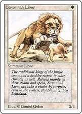 Magic MTG - Savannah Lions - Revised - 3ème Edition - PLAYED - EN