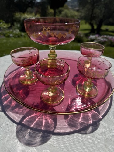 Service fruit en cristal - fruit,