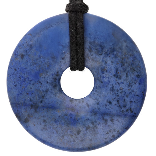 Donut dumortierite 40 mm - Ø,