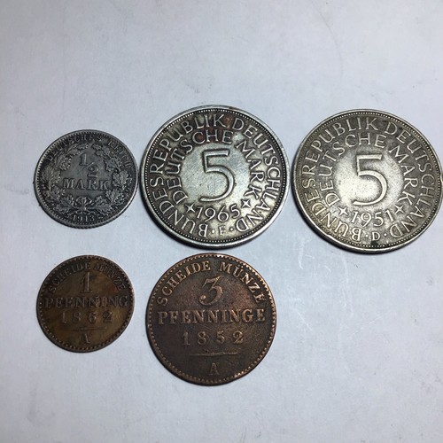 Lot monnaie allemande 3 - lot, de