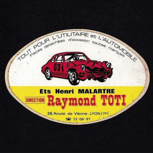 Autocollant sticker vintage - autocollant, /