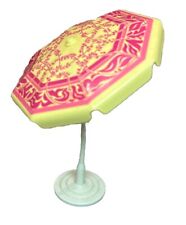 Parasol Jaune Rose & Pied Blanc Playmobil 