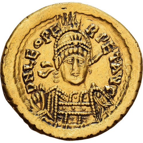 Roman empire leo - roman, solidus