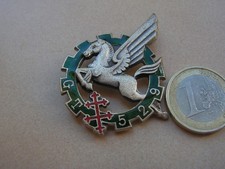 insigne  train  529 eme groupe de transport  vers 1955/60    (classeur 4 )