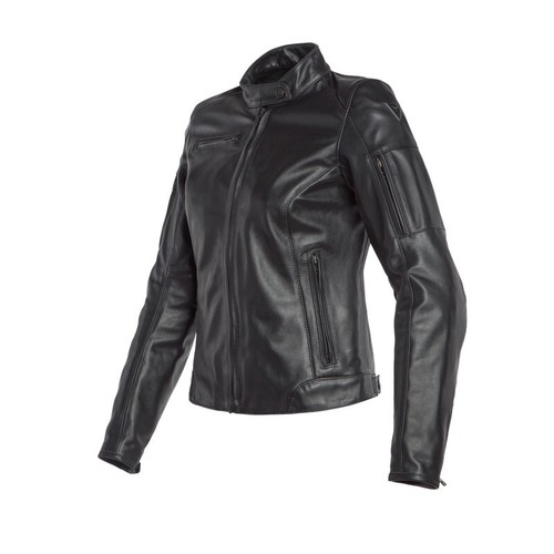 Veste cuir femme moto - cuir,
