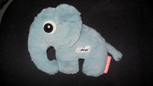 Doudou peluche éléphant gris - doudou,
