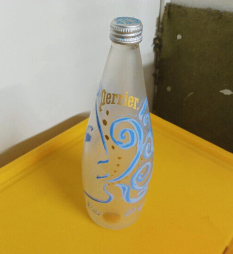 Ancienne bouteille perrier en - ,