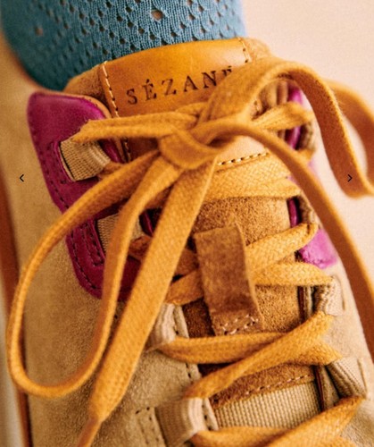 Sezane sama sneakers honey - sama,