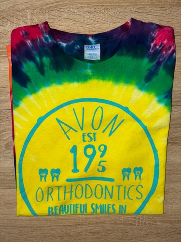 Shirt vintage tie dye avon - t-shirt, tie-dye
