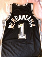 Victor Wembanyama Signed Spurs