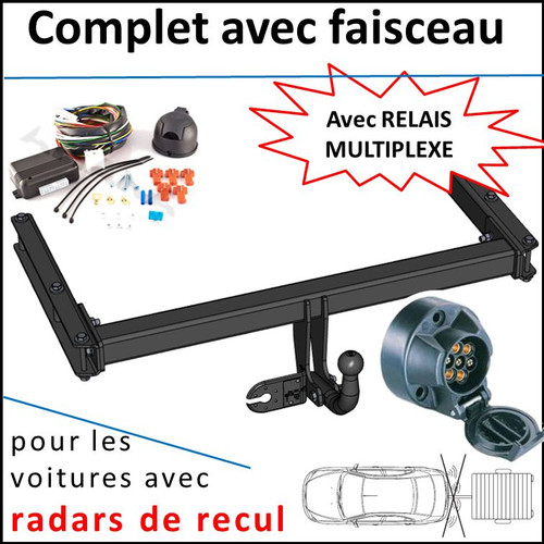 Attelage pour audi avant - b8,