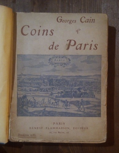 Georges cain coins de paris - coins,