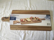 Planche à découper en bois Acacia massif  52 x 22 cm 