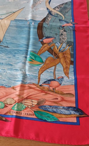 Hermes carré soie - hermes,