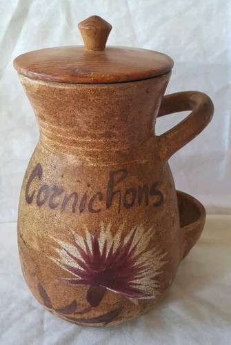 Ancien pot cornichons en - ancien,