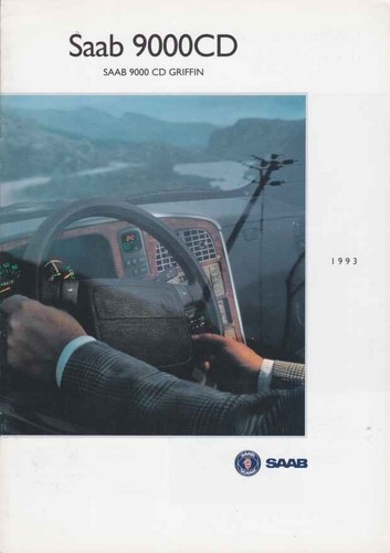 Catalogue brochure saab 9000 - saab,