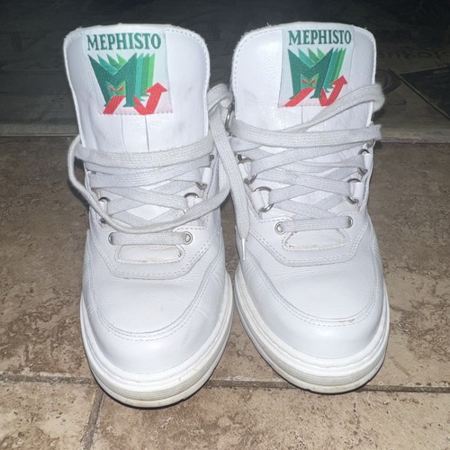 Mephisto white leather low top - mephisto,