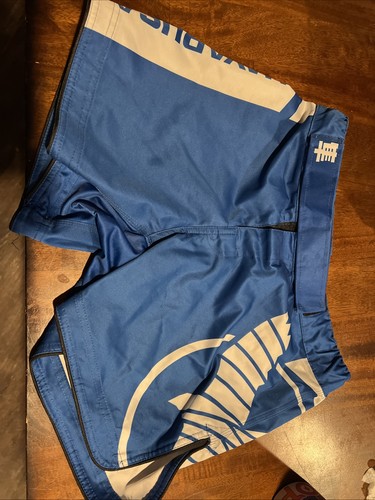 Blue hayabusa mma shorts - hayabusa,