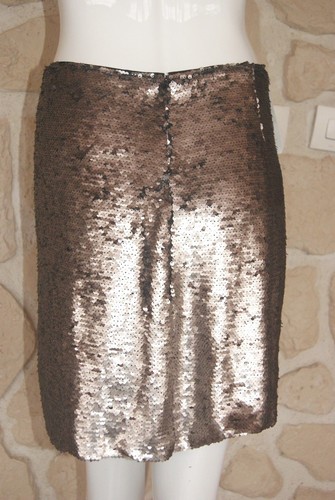 Jupe argenté neuve taille - , 36