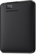 Western Digital Elements 4 To – Disque Dur Externe 2,5" USB 3.0 – Noir