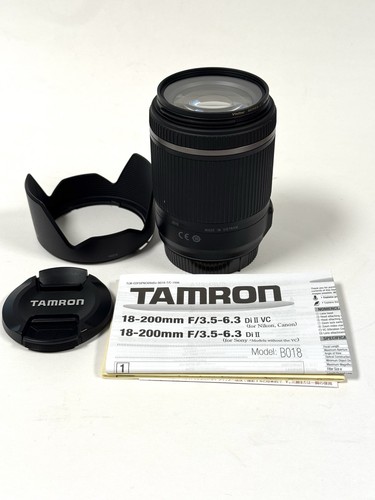 Tamron 200mm 6 - 18-200mm, f/3.5-6.3