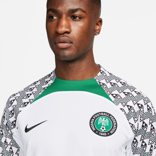 Maillot foot nigéria blanc - maillot,