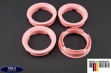 4 X Bague de Centrage 72,6 -