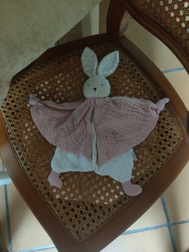 Doudou lapin coton bio kaloo - doudou,