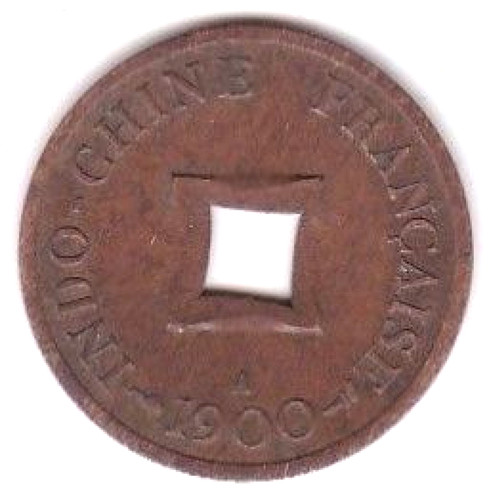 Indochine française sapèque - indochine,
