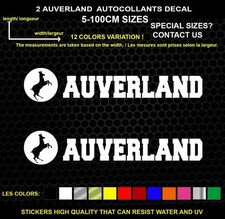 2 Autocollants Décoratifs Auverland - Véhicules & Accessoires, lot de 2 Pièces