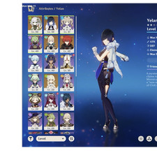 Genshin Impact EU account with
