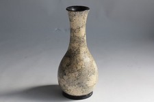Vase bois laqué Coquille