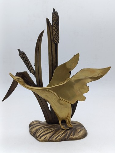 Sculpture héron vintage - sculpture,