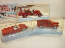 1/43  SOLIDO AGE D'OR LOT DE 3