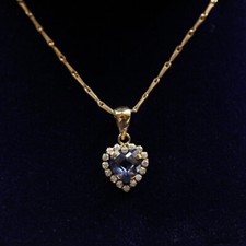 or blanc massif 9k 375 Collier