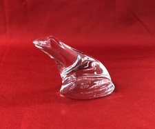 sculpture grenouille cristal SAINT LOUIS signé Sujet animalier Figurine Vitrine