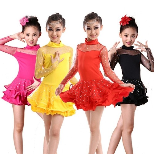 Enfants fille latin - robe, danse