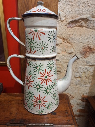 Grande cafetière tôle - cafetière, en
