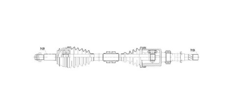 Cardan arbre transmission - arbre,