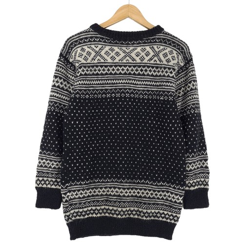 Pull nordique noir fair - noir,