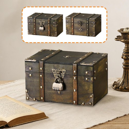 Coffre rangement vintage en - de,