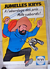 TINTIN : affiche publicitaire