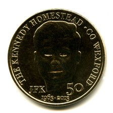 IRLANDE 50 ans de la disparition de John Kennedy, 2013, Monnaie de Paris